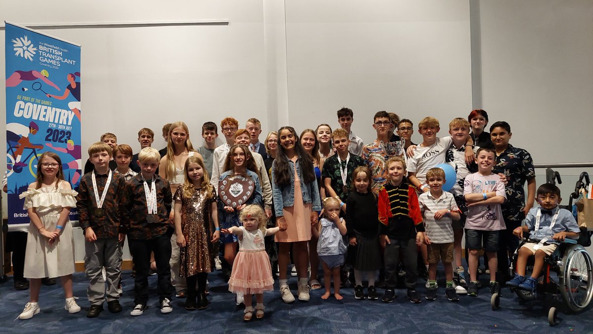 *** BREAKING NEWS ***

They have done it! 25th time running Best Children's Team <a href="/WHBTG/">あ</a> British Transplant Games. 🏆

Our Team BCH superstars have also won the Best Liver Team title and are bringing home 80 medals, including 36 🥇

#GoTeamBCH #OrganDonation #GiftOfLife