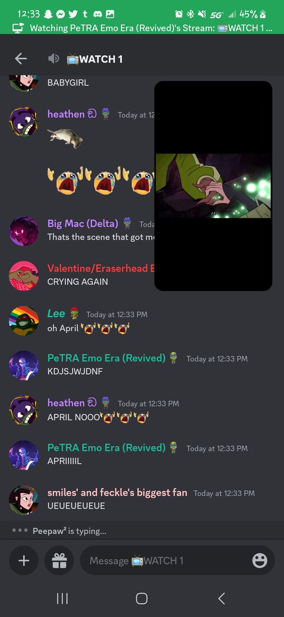 Nightfall_2pt0's tweet photo. #Riseathon you have given me so much happiness &amp; tears <3 I think the finale made us all a little unwell XD Sharing this rewatch with you guys has been so absolutely incredible!! I'm emotional over turtles and turtle friends. You're all amazing and I'm so happy! #SaveRiseofTMNT https://t.co/2KpZ0pQwZi
