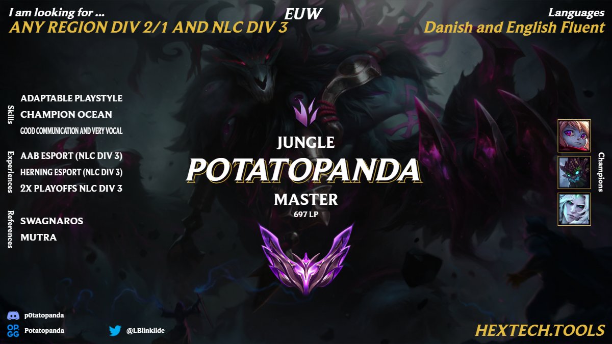 LFT all regions div 1/2
Open to any tryouts

Preferably with <a href="/C0ST0M/">c0st0m</a> 
Retweets are appreciated :))