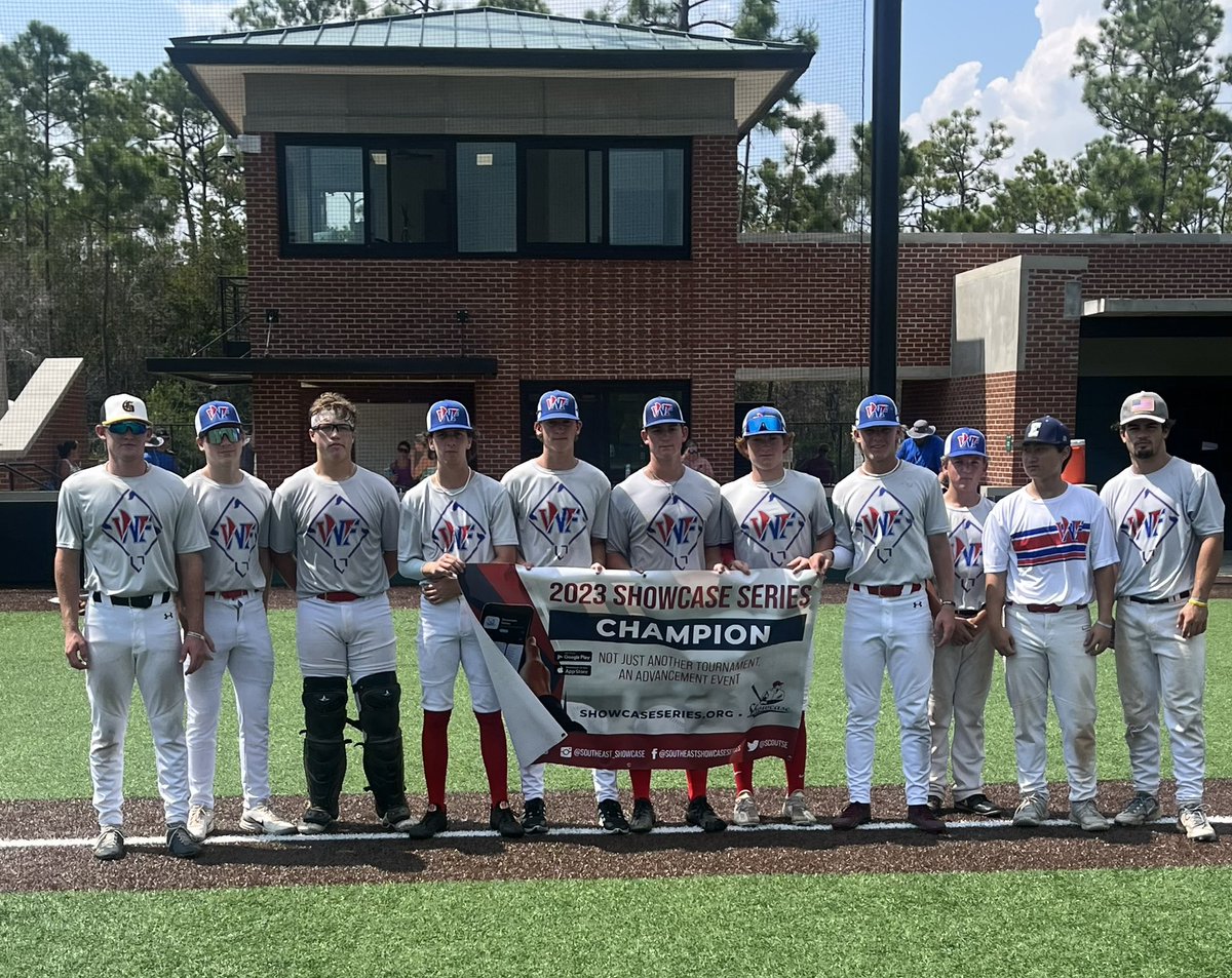 Congrats to Showcase Series @ South Walton Blue Division Champions WFBA! #ShowcaseSeries