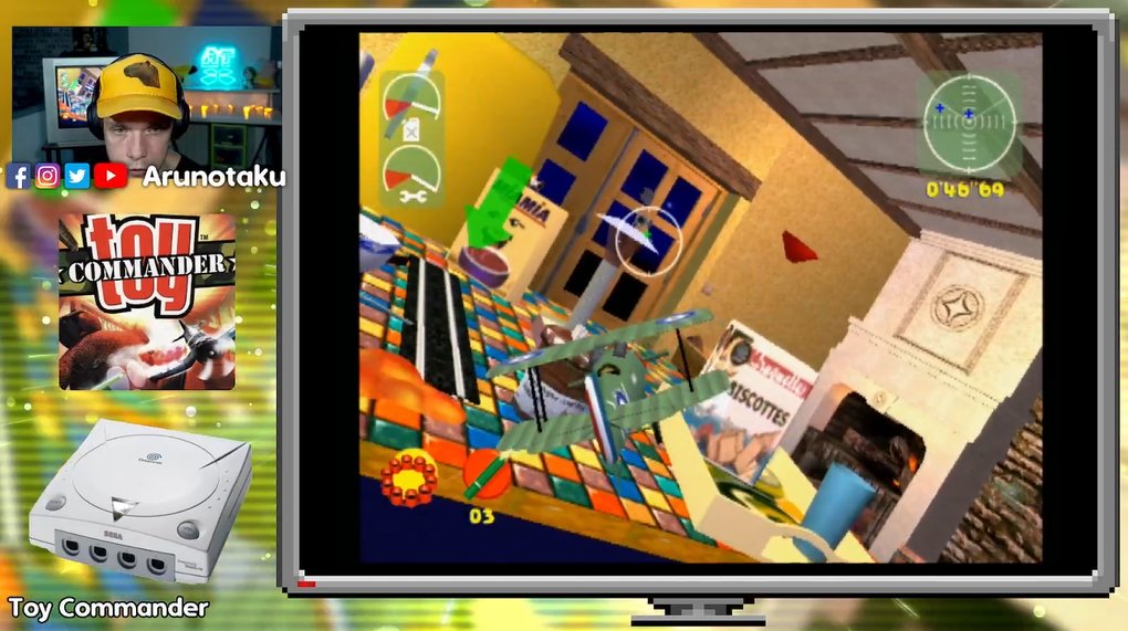 Dams_du_Zodiaq's tweet photo. On commence l'aventure #ToyCommander sur Dreamcast. @Arunotaku, le magicien, donne vie aux jouets. Il fait joujoue avec des n'avions, des tutures, et des pin-pons...
Une histoire de jouets commandés ! ✈🚗🧸 sur Dreamcast 🎮 :
https://t.co/AXjdcoYisw https://t.co/5mTBTeRMCQ