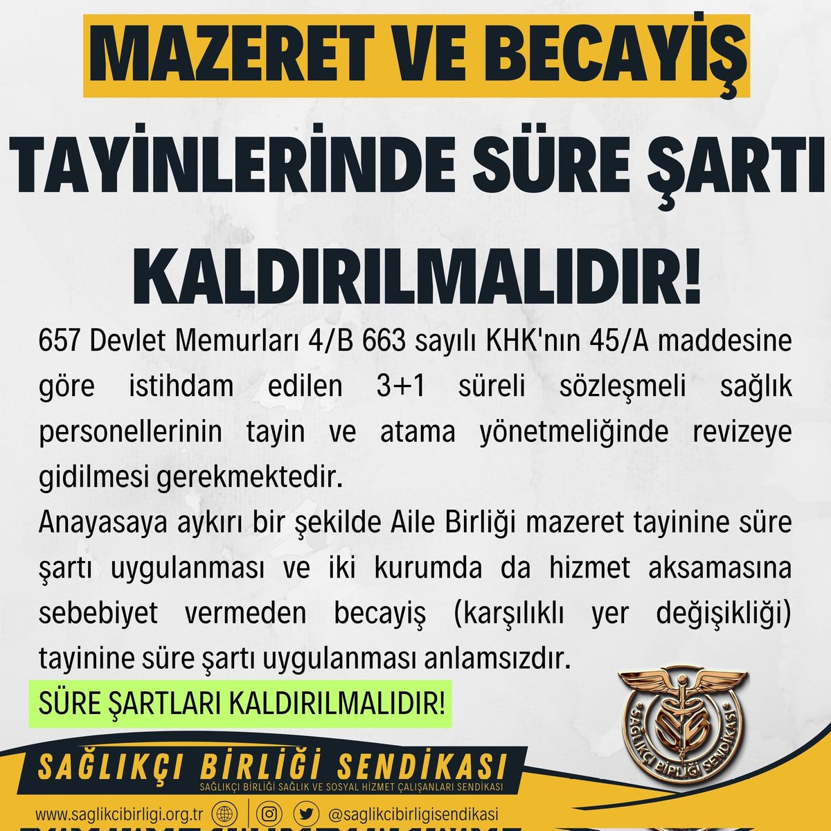 dilekakkus31013's tweet photo. 1+1 sistemi getirilsin
#tayinde1artı1
@RTErdogan
@isikhanvedat
@drfahrettinkoca
@saglikbakanligi https://t.co/k22oyWxRwm