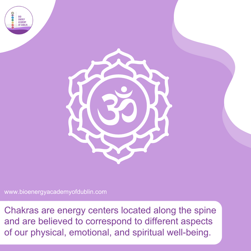 Let the energy flow! 🌈

✨ Discover the magic of chakras, the vibrant energy centres along your spine.

 Are you ready to unlock your inner potential? 🚀

#BioenergyAcademyOfDublin #Bioenergy #ChakraMagic #EnergyHealing #EmbraceYourFlow