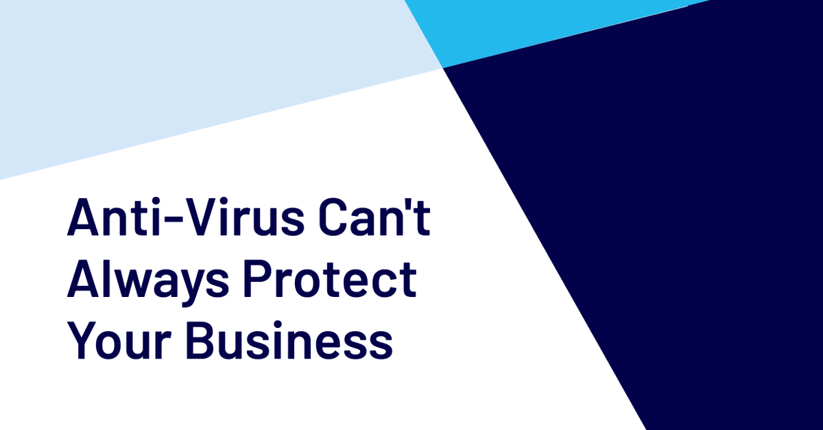 cslezash's tweet photo. Modern threats can evade traditional antivirus products. Here's why. https://t.co/POBWswv4Y7

#cybersecurity #endpointdetection #manageditservices https://t.co/AAaWIHVK46