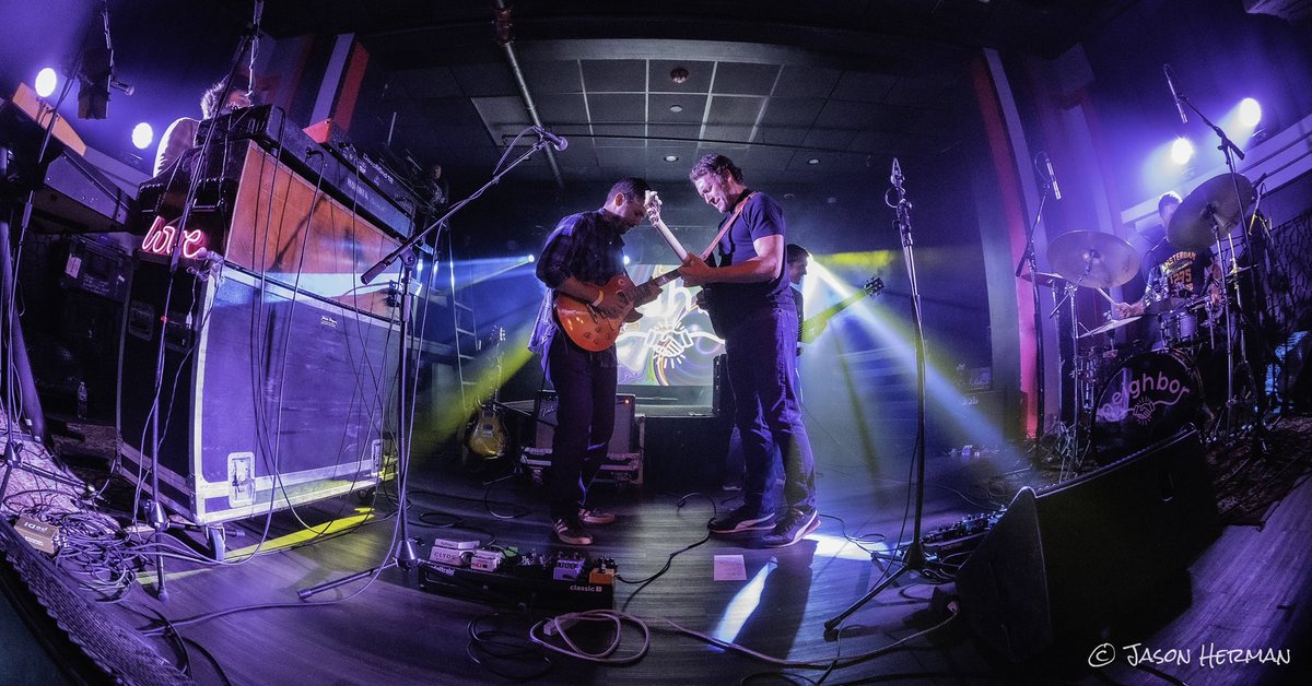 KILLER time sharing some licks w <a href="/neighbortunes/">neighbor</a> last night!  Can’t wait to do it again soon! #neighbor #neighbortunes