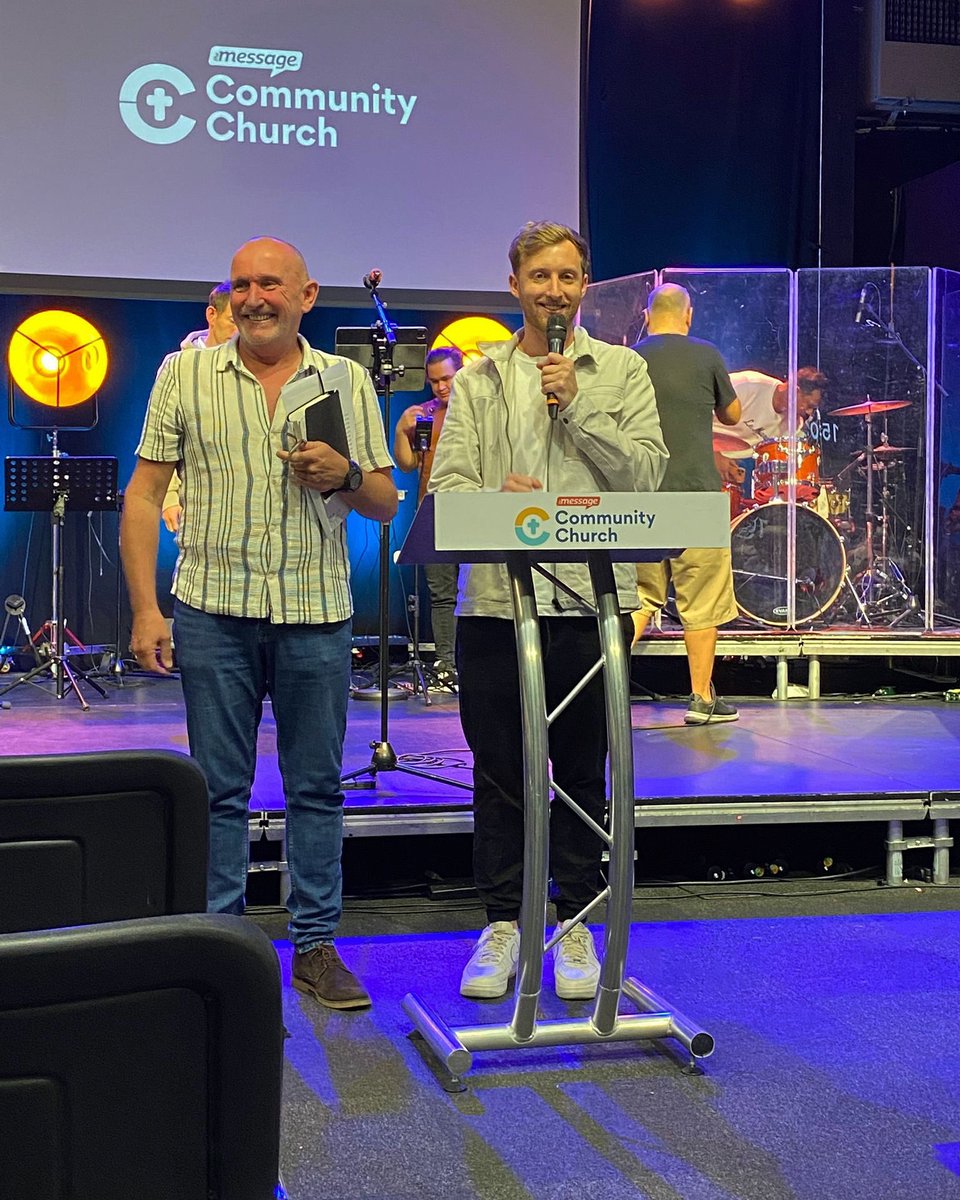 andyhmessage's tweet image. What a beautiful morning at Message Community Church. So good to see several first time commitments and all the more special because it was a Hawthorne double act.