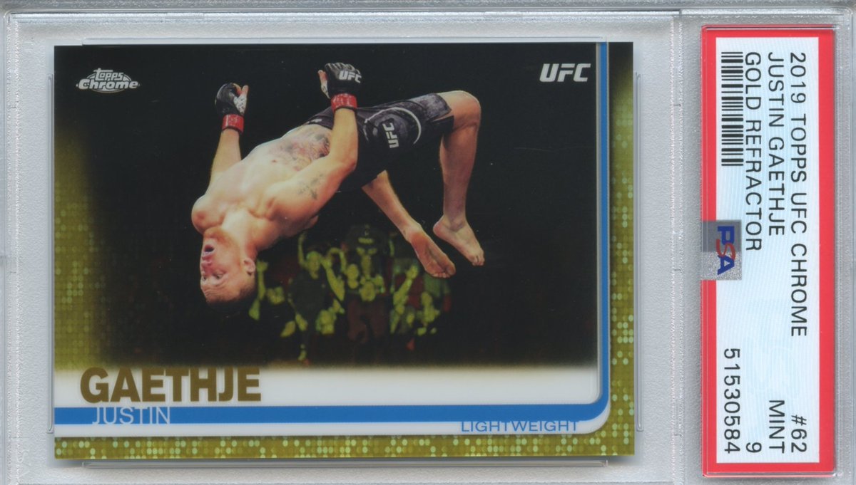 #UFCcards #TheHobby #PSA #Gaethje