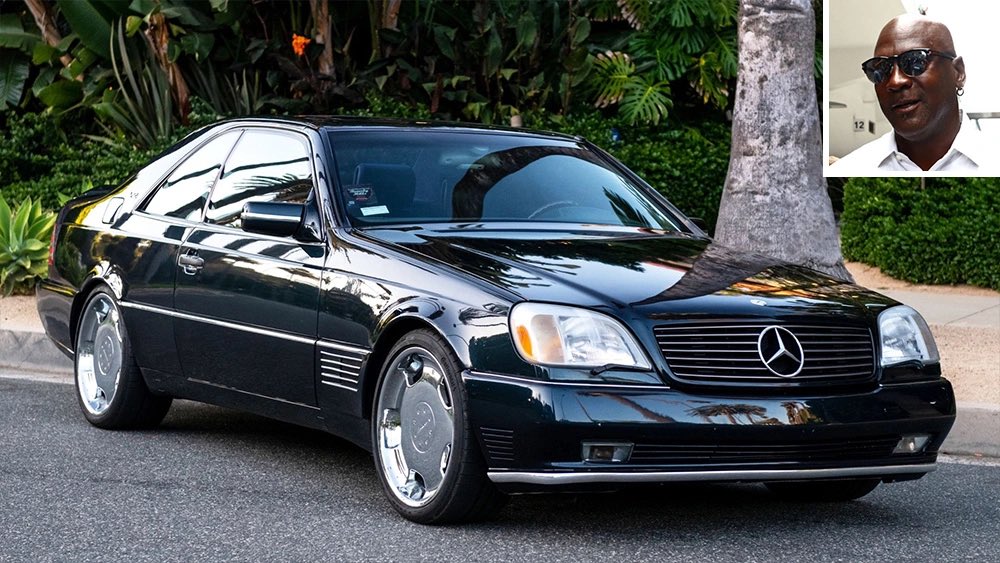 SaycheeseDGTL's tweet photo. Michael Jordan’s 1996 Mercedes-Benz S600 that he owned from 1995 to 2003 is on sale for $23 https://t.co/vqGqKXwm3z