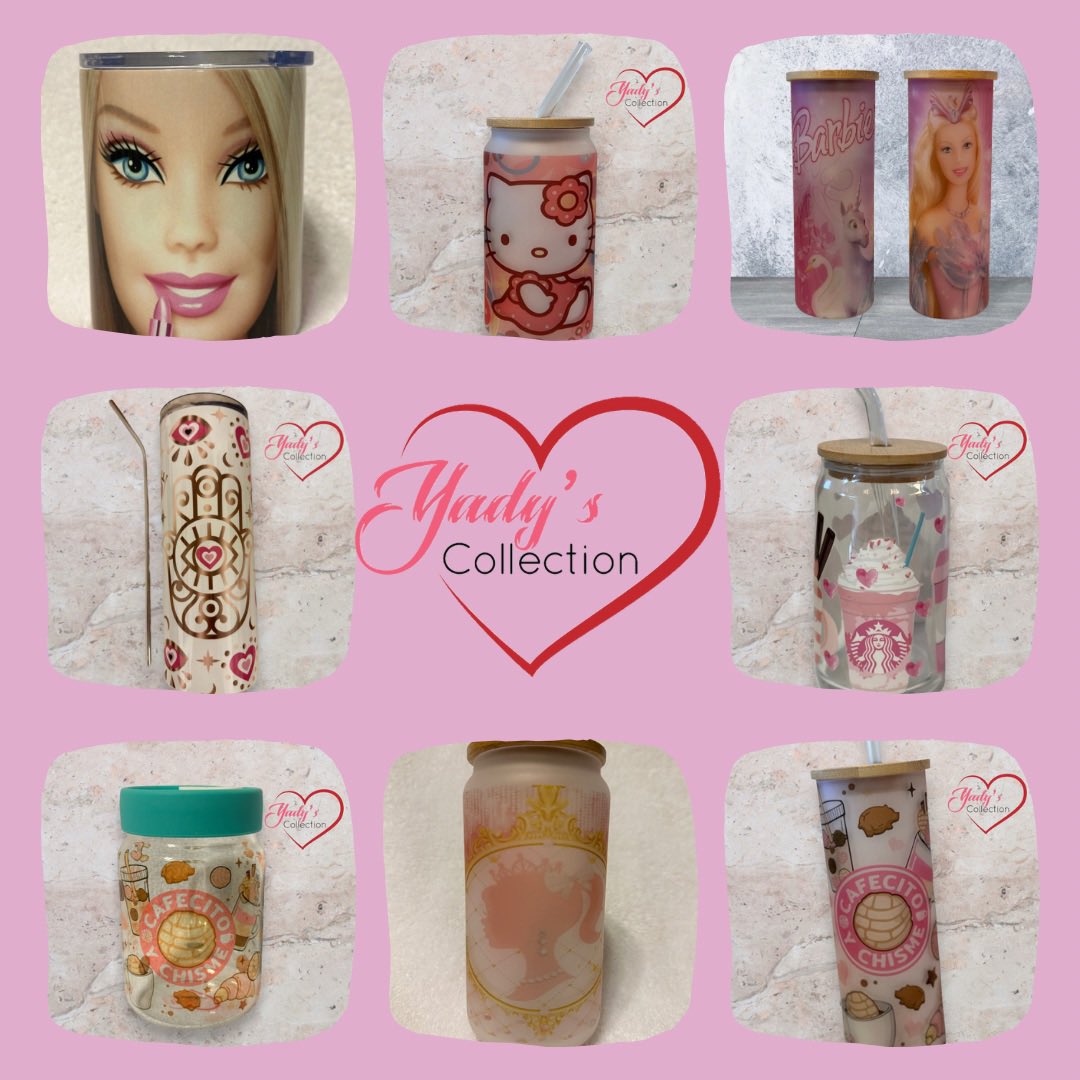 CollectionYady's tweet photo. Disponibles tumblers y vasos en cristal sublimados …
#fyp #foryou #foryoupage #viral #viral2023 #style #handmade #handmadecrafts #SmallBusiness #gifts #sublimation #epsonprinter #tumblers #cristalcup #parati #pequeñonegocio #yadys_collection @CollectionYady @yadytous ❤️ https://t.co/9F8C9AtkAY