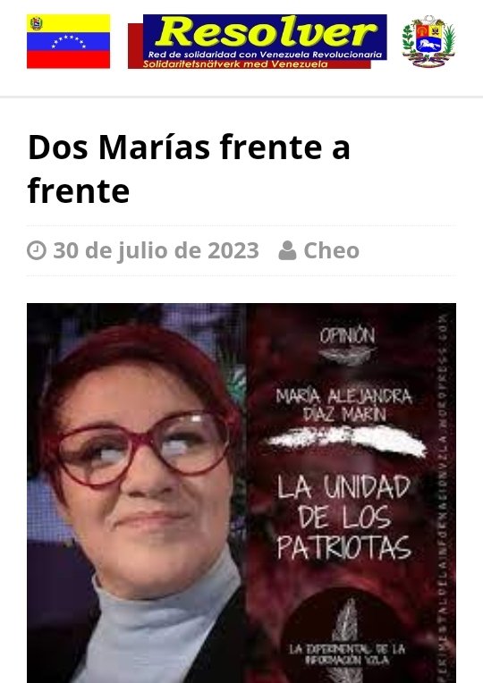 Dos Marías frente a frente resolver.se/2023/07/dos-ma…