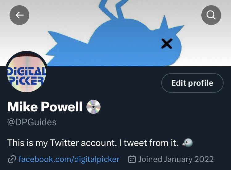 Mike Powell 💿 tweet media