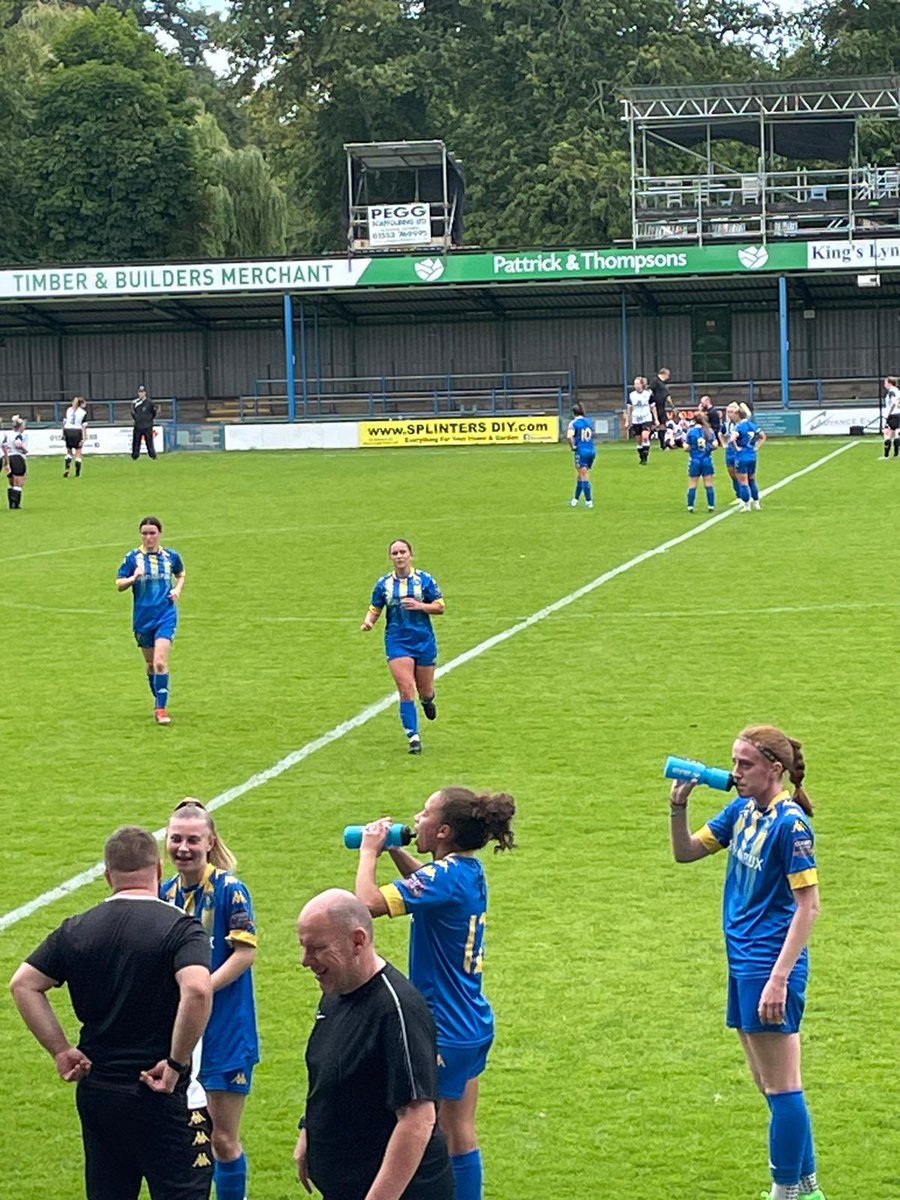 NorfolkSchFA's tweet photo. Good to see our recent Norfolk Rep girls Erica, Fizz, AJ &amp; Kayla using their county experience &amp; our new pathways to push them onto the next level. They represented Kings Lynn Ladies against Step 4 opponents Notts County Ladies and were brilliant! @LynnLadiesFC @NCFC_Women https://t.co/H1XVvhxfjh
