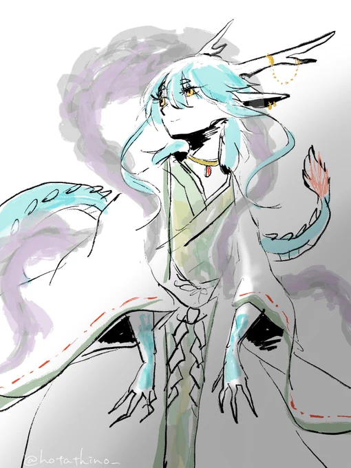 寝る前のらくがき 