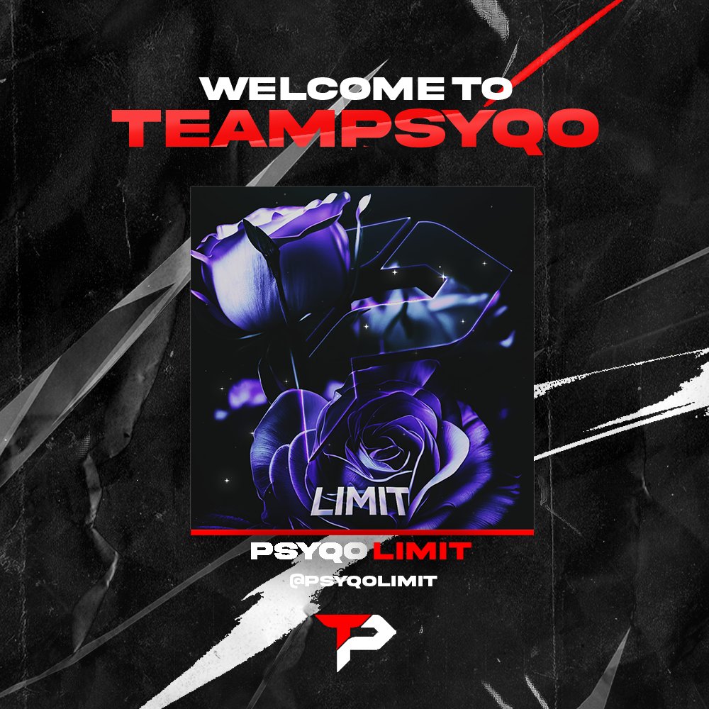 OfficialPsyQo's tweet image. Welcome our newest streamer and content creator @PsyQoLimit to the team! A demon in Warzone we look forward to his contributions amd clips! Catch him over on Kick as well!
Kick.com/LimitM8

Gfx- @PsyQoCazzys 
Avi- @su1dz