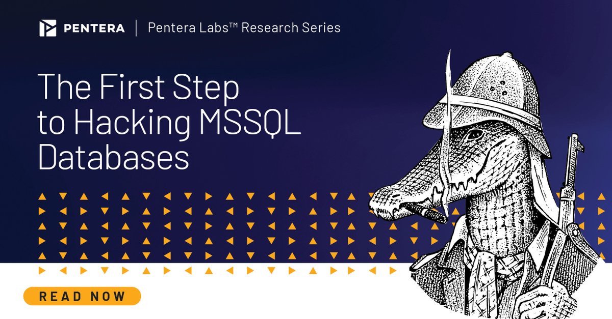 penterasec's tweet photo. Read how #PenteraLabs successfully obtained the version of the widely-used #MSSQL database using the #TDSprotocol, demonstrating our method of detecting the version without requiring authentication.
https://t.co/7V9LHxQp8t https://t.co/Pov136WQTE