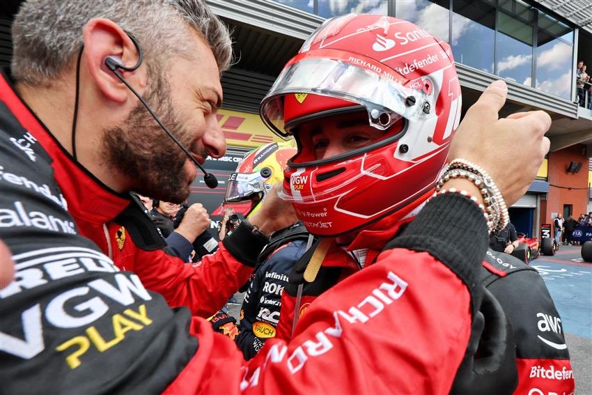 “you’re the number one, charlie!” ❤️

#belgiumGP