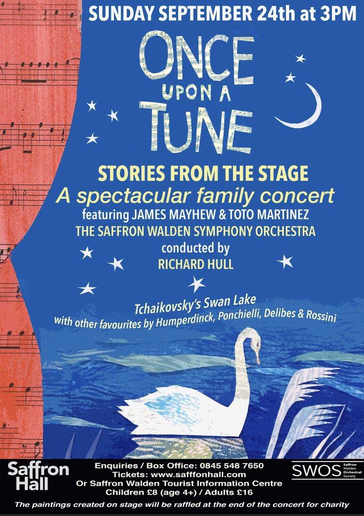 Book now for our ever-popular family concert with James Mayhew! tinyurl.com/5y3bamy4
