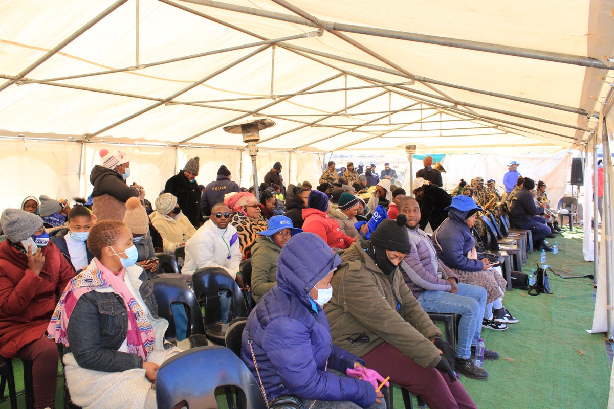 IOMLesotho's tweet photo. Today as we commemorate this day, World Day Against Trafficking In Persons, in #Maputsoe, @IOMLesotho is committed to continue its support the Gov of Ls🇱🇸 to fight against #TraffickinginPerson.
"Support every victim & leave no one behind."
#EndHumanTrafficking https://t.co/iljqxFybfn