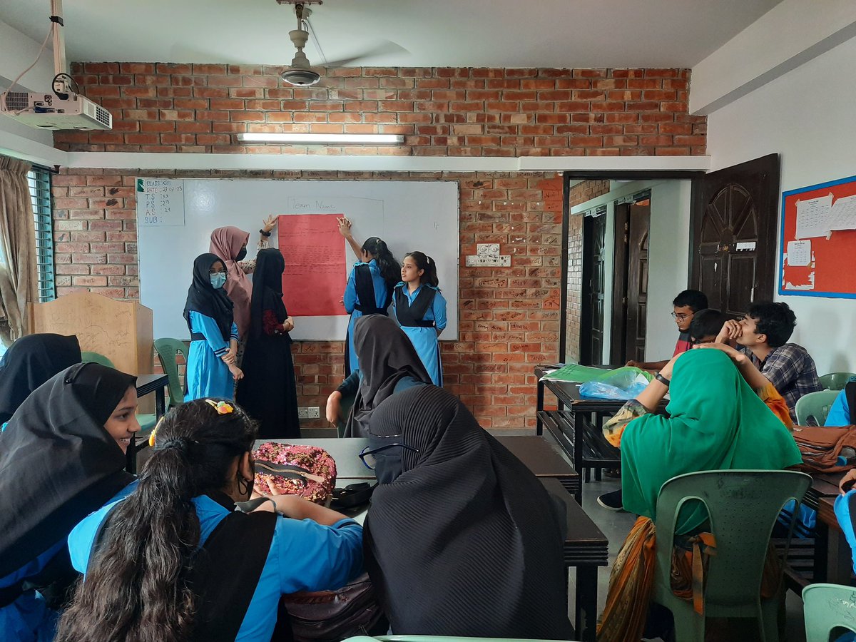camsust's tweet photo. CAMCosmania at Sylhet Women's Model College was a stellar success! 🚀 
Students embraced astronomy through engaging events, including presentations, Q&amp;A sessions, competitions, and thrilling shows like Lunar VR, Water Rocket !🔭 
#astronomy #astrophysics #CAMSUST #cosmania #sust https://t.co/FTtirWSZoo