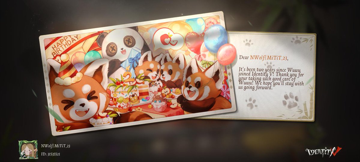 Ray_Ann23's tweet photo. I'm playing Identity V. Fancy a game? https://t.co/7zTAnMgHQN