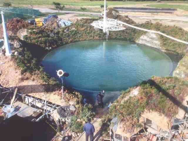 I absolutely love miniature sets. This one of the Arecibo Observatory used in #goldeneye #behindthescenes🎬 ❤️