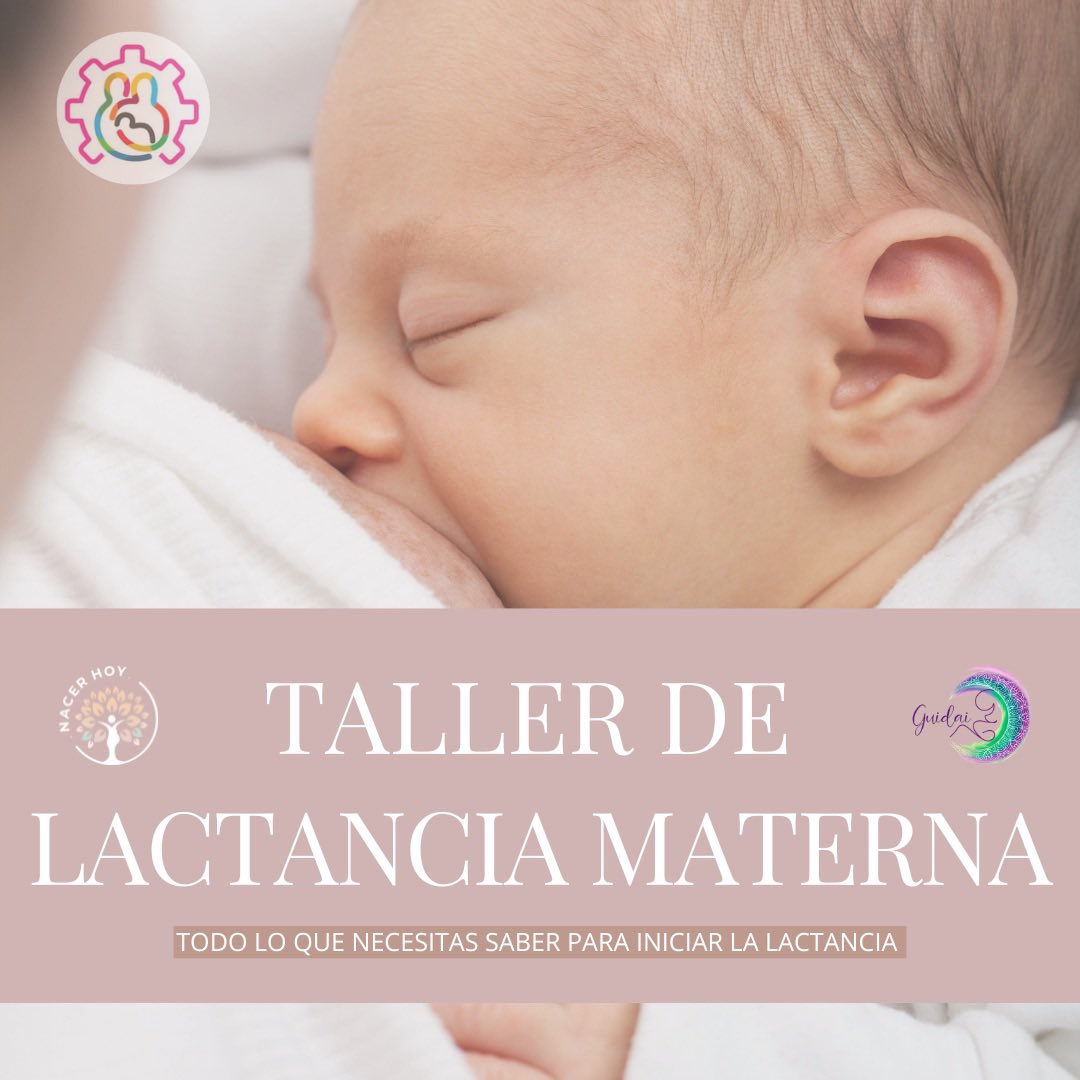 NacerHoy's tweet photo. Con motivo de la celebración de la #SMLM les traemos este super taller GRATUITO
Todo lo que tienes que saber para iniciar la #Lactancia!! 🤱

📆Viernes 4/8 a las 18:30 hs - Presencial u online!

Inscripciones https://t.co/Vaepv7ztKF https://t.co/O5WllIWjAT