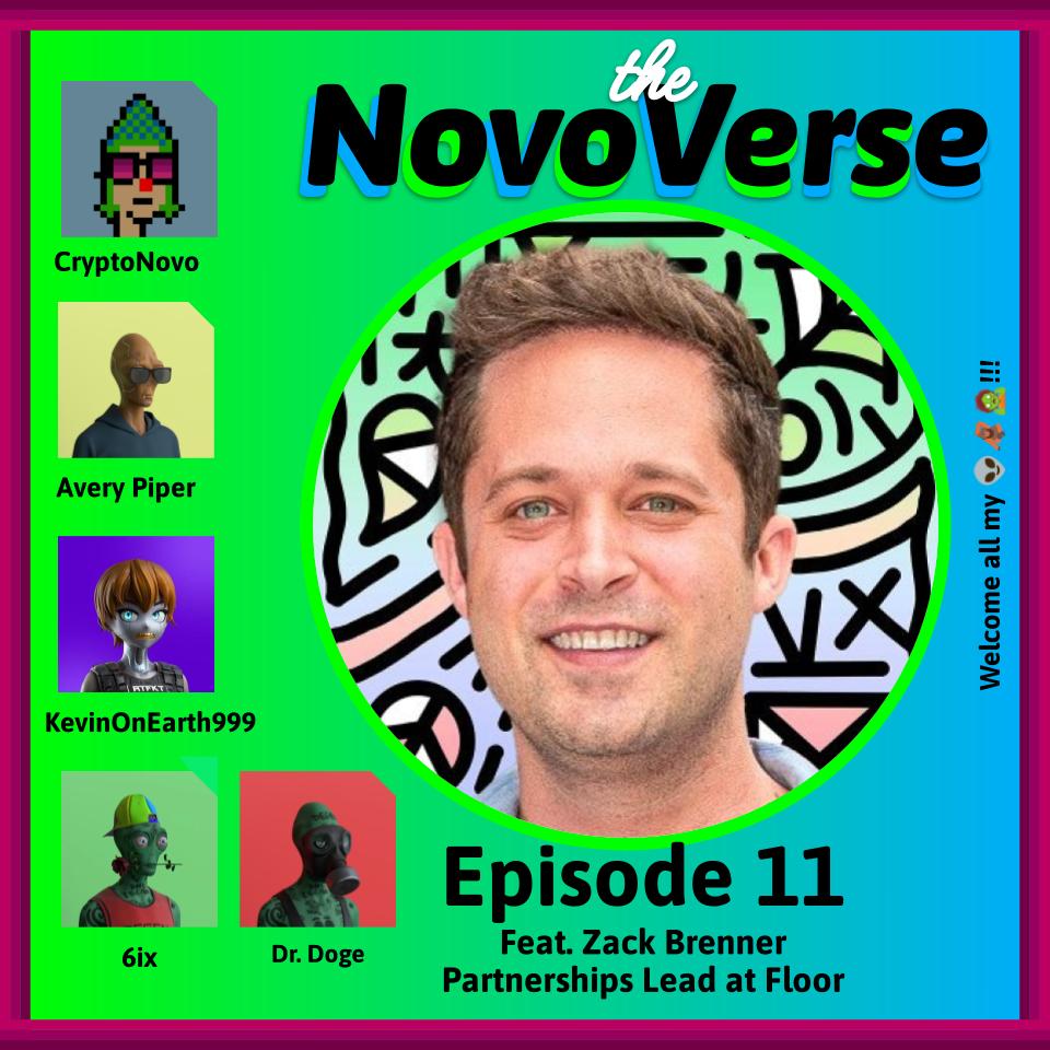 Join @_averypiper as he co-hosts with @kevinonearth999, @Iam6ix, @squarebush91 as we get a deep look @floor when @zjbrenner give us a LIVE look at what's new at floornfts.io 👀