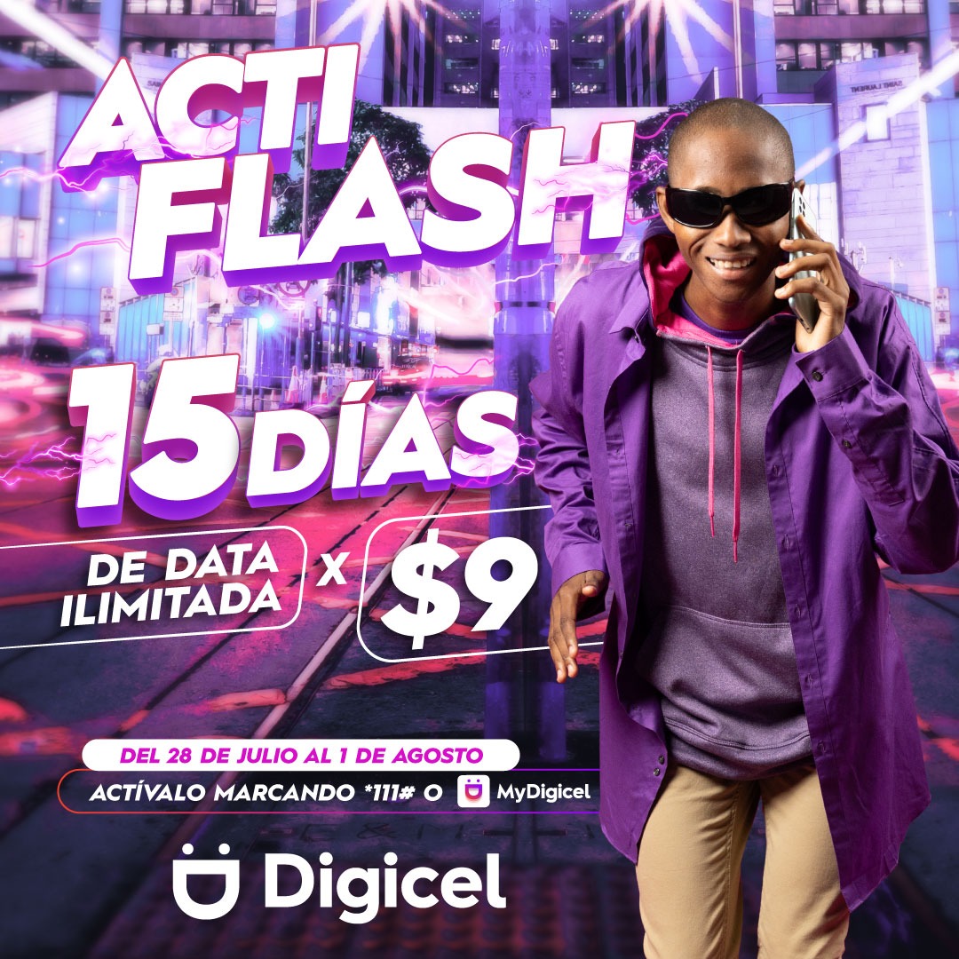 YomatsyH's tweet photo. ¡Vuelve la quincena con flow @rapidinpty 🏃🏿⚡🔥! 😎 Activa rápido y obtén en @digicelpanama #BucoDataPorMenosPlata 🤑 y puntos #Rewards para canjear por 🍦🍕👗. Corre 🏃🏿🏃🏿🔥y no te la pierdas. #TamoEncendio🔥
Para más información ingresa a: https://t.co/scZTTRTWxf https://t.co/vm8T6UbqIv