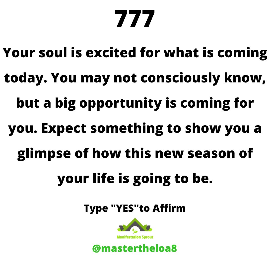 mastertheloa8's tweet image. ✨777✨️

Claim it with gratitude🙏