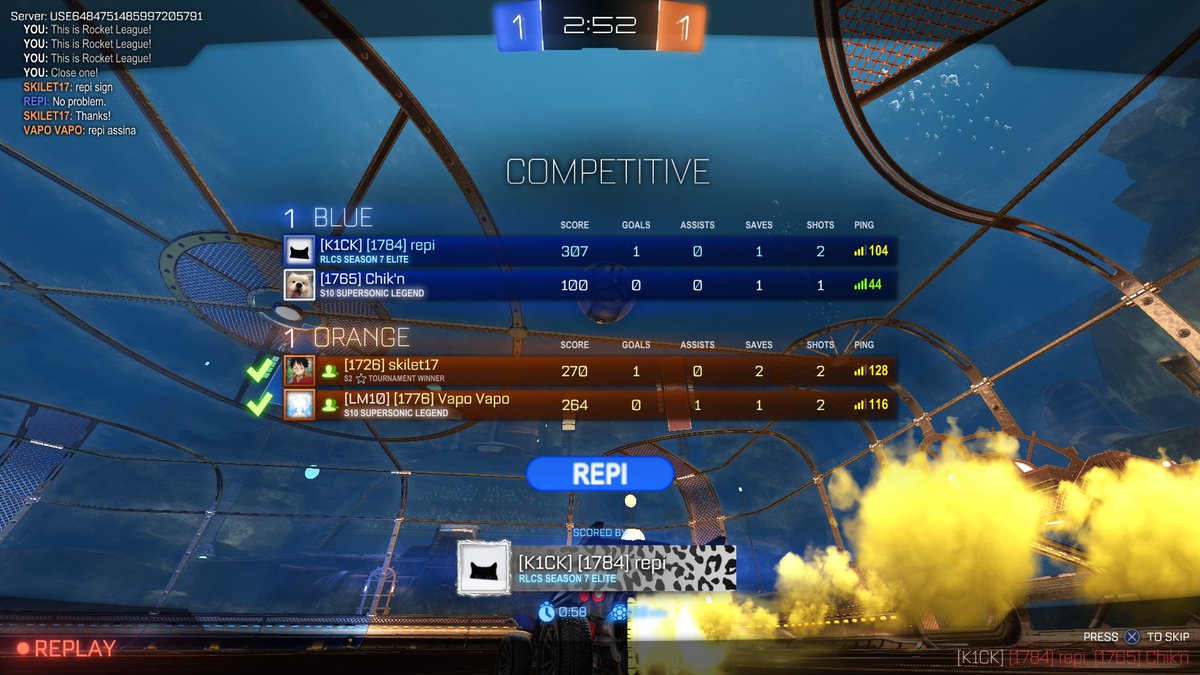 ChiknRL's tweet photo. bro like what even is the point of qing NA anymore if im just going to get these lobbies #regionlock PLEASE https://t.co/64aRhpxD6Q