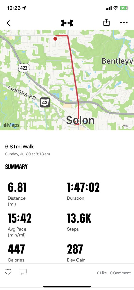 lauriemandell's tweet photo. Mixed it up today. Walked to Planet Fitness, did weights, walked home. 👟🏋️🎧 #todaysworkout https://t.co/yEAfRCW3tz