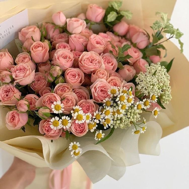 A “national gf day” bouquet. 💗