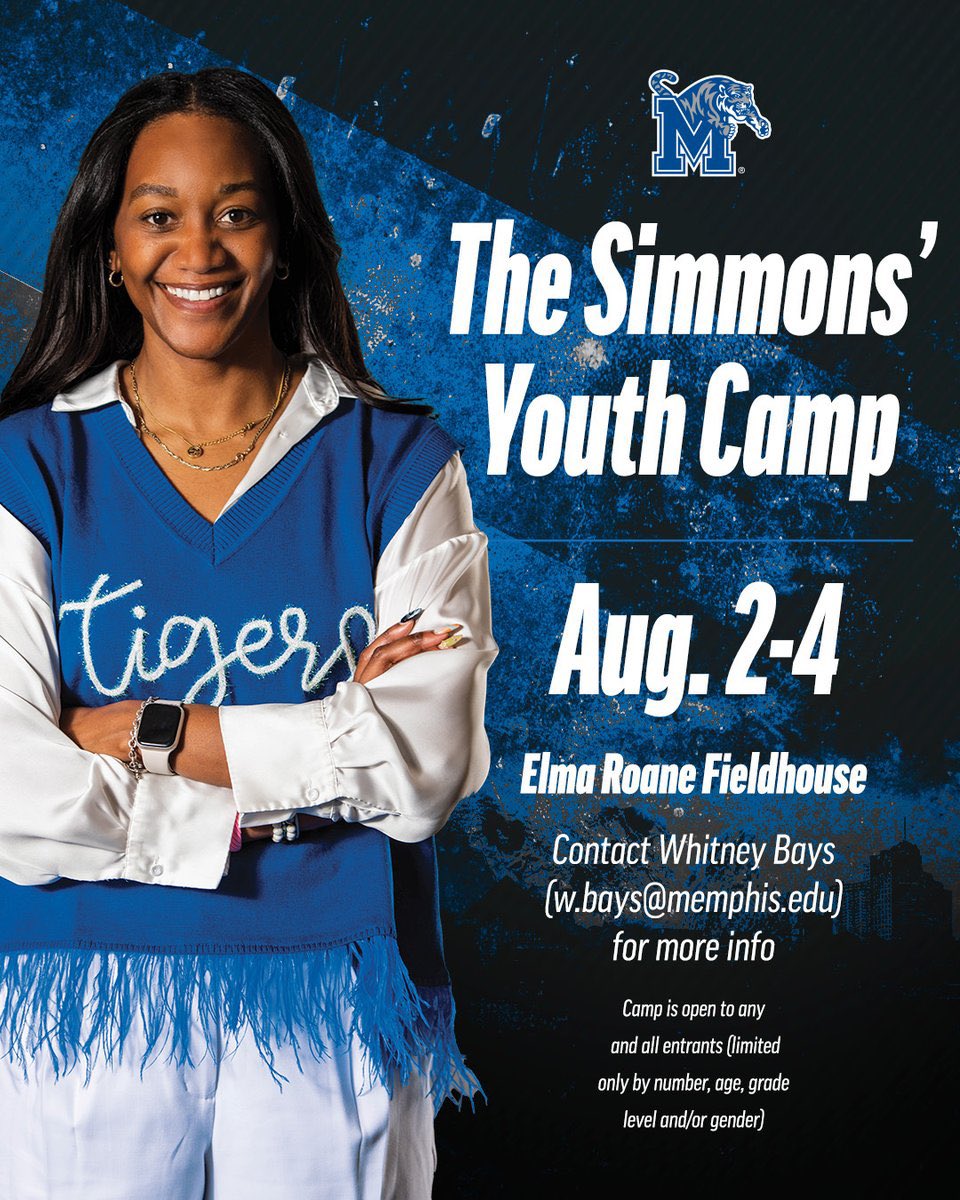 Camps start THIS WEEK!

Make sure you’re signed up before it’s too late ⬇️ 

🔗 gotigersgo.me/wbbcamps