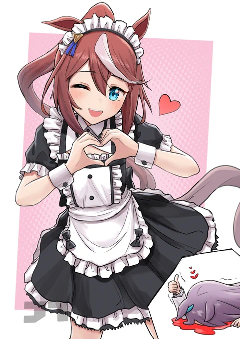 そして、マックイーンは専属メイドが増えました   #トウカイテイオー #メジロマックイーン #ウマ娘