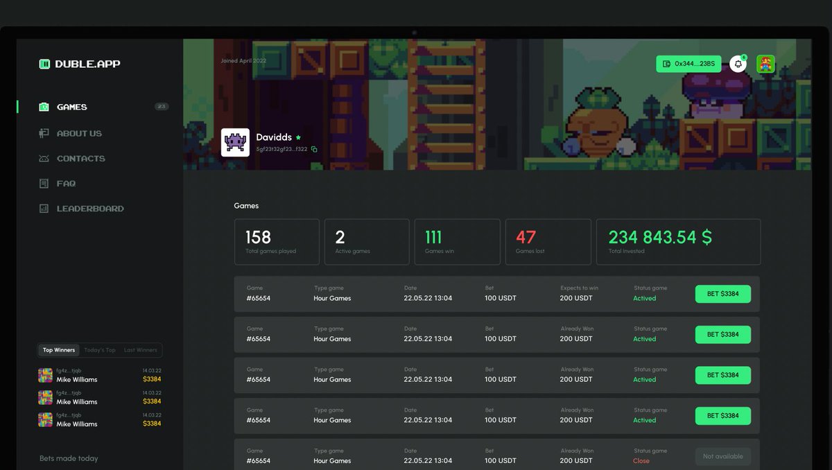 DubleApp's tweet photo. ๐ Hey #DubleApp Community! ๐
How was your gaming weekend? We hope it was filled with exciting moves and big wins! ๐ฒ๐ฐ
Did you have any epic moments to share? Or perhaps a strategy that worked like a charm? We'd love to hear about your experiences!
Remember, every roll of the dice brings new opportunities. ๐ฅณ Let's keep the conversation going and continue to learn and grow together. Share your stories below! ๐
#CryptoGaming #DeFi #BlockchainGaming #SundayFunday