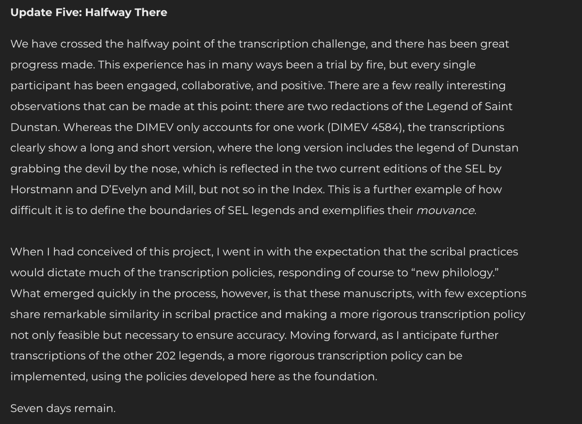 Transcription Challenge Framework tweet media