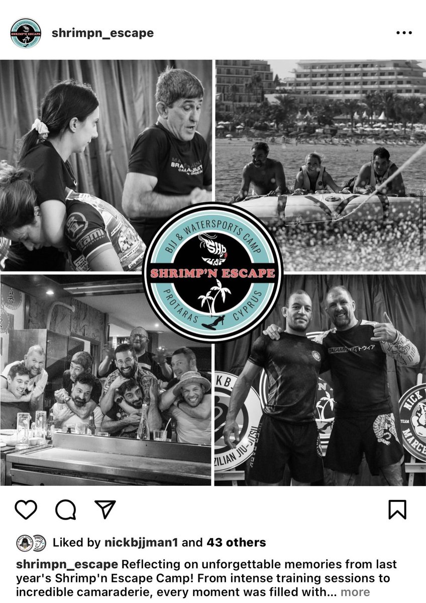Des Fraser (@des_fraser) on Twitter photo It’s nearly here, 7 days of Brazilian Jiu jitsu, fun activities & water sports. If you’re interested then join me, <a href="/michael__coates/">Michael Coates</a>, <a href="/MMABrazierTerry/">Terry ‘The Dominator’ Brazier</a> and other great people for a week in sunny Cyprus…
Mention my name and you’ll get a big discount 👍🏻
shrimpn.com/registration It’s nearly here, 7 days of Brazilian Jiu jitsu, fun activities & water sports. If you’re interested then join me, <a href="/michael__coates/">Michael Coates</a>, <a href="/MMABrazierTerry/">Terry ‘The Dominator’ Brazier</a> and other great people for a week in sunny Cyprus…
Mention my name and you’ll get a big discount 👍🏻
shrimpn.com/registration