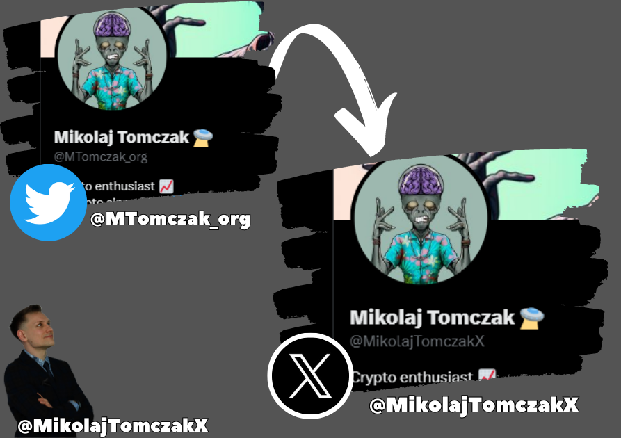 MikolajTomczakX's tweet photo. 1/📣 Twitter się zmienia, a ja razem z nim!

📑 Od dzisiaj w nawiązaniu do nowej nazwy portalu jaką jest X, konto będzie dostępne jako @MikolajTomczakX!

🚨 Uważajcie na wszelakie próby oszustwa, szczególnie w początkowym okresie.

👉 Dajcie ❤️ i 🔁, aby inni też się dowiedzieli! https://t.co/xE2ckR6IZS