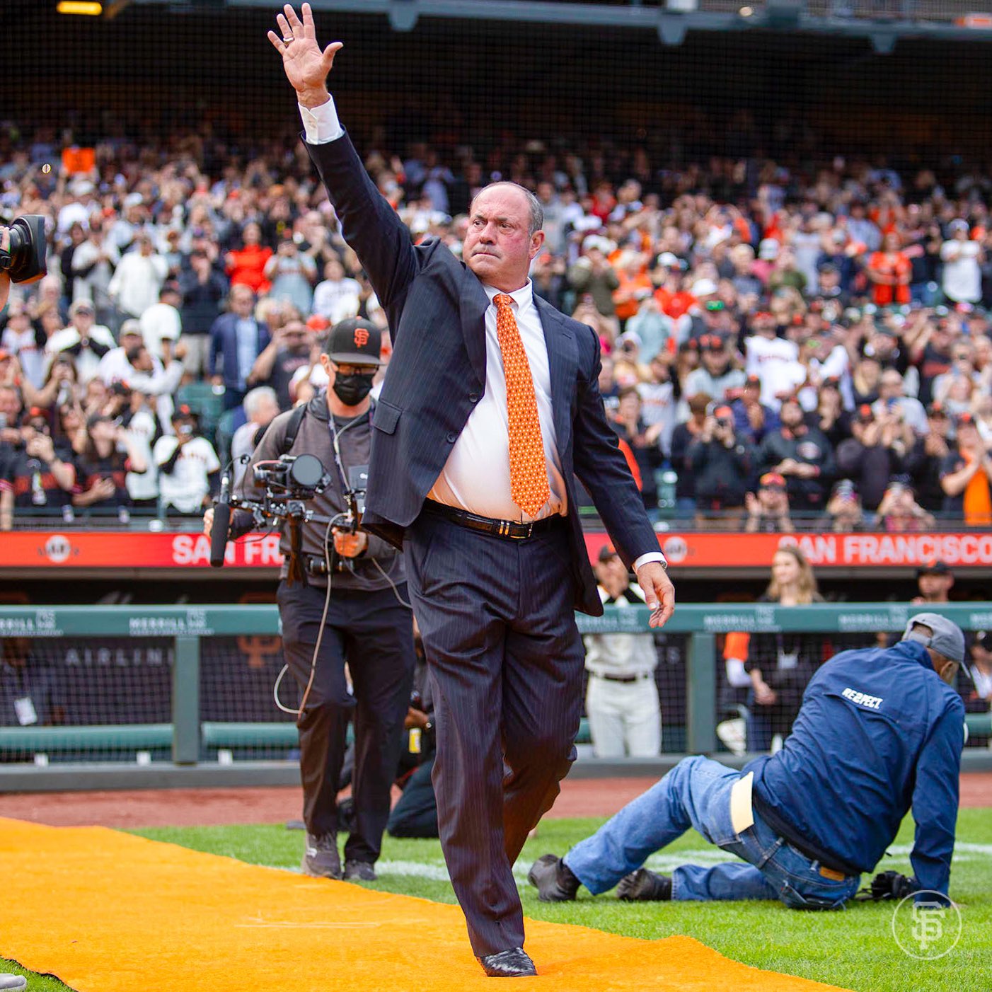 Oracle Park on X: One year ago today: Thrillmania took over Oracle Park 🙌   / X