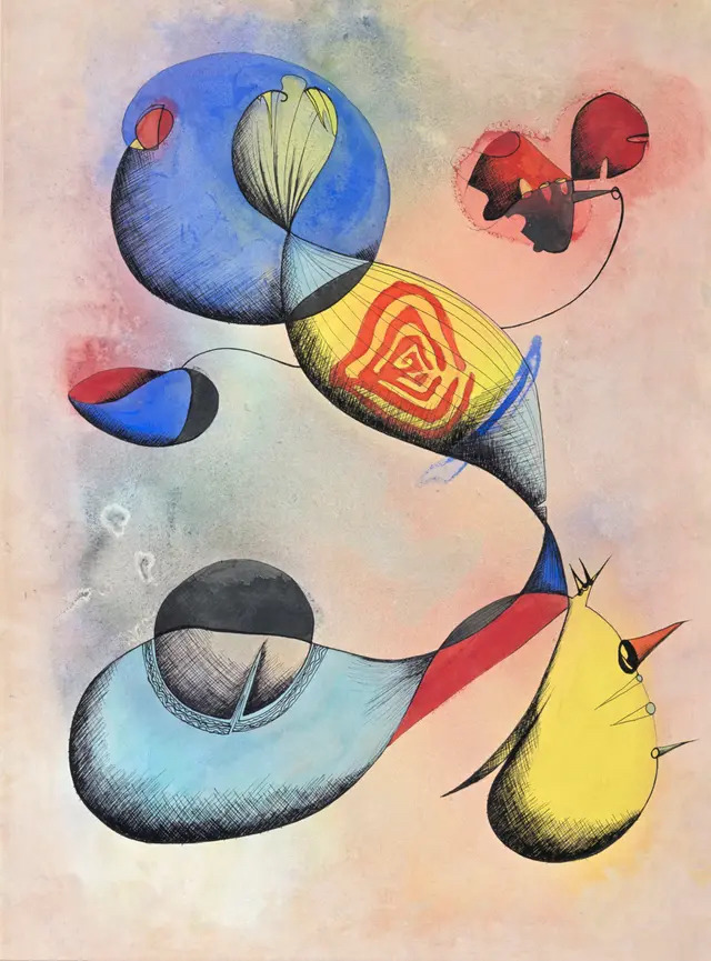 MenschOhneMusil's tweet photo. Ithell #Colquhoun, Toy, 1947. https://t.co/NPq1EwP0ZP