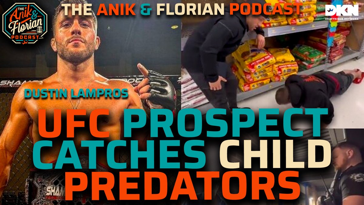 UFC Prospect Catches Child Predators - Dustin Lampros with <a href="/Jon_Anik/">Jon Anik</a> &amp; @KennyFlorian. 

Follow <a href="/Scrappy135mma/">Scrappy</a> !

youtu.be/fFFmMYh-EQc