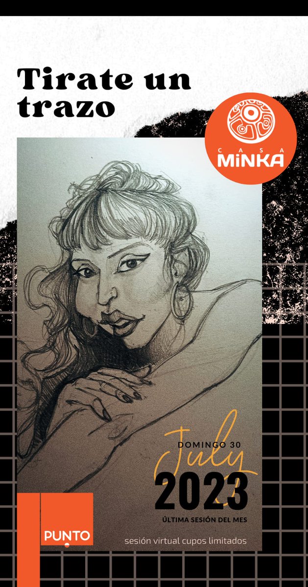 "Tírate un Trazo". 
Hoy, 30 de julio, a las 2 PM. Sesión virtual con <a href="/CanoTrazoArt/">Trazo</a> 
Info: 3137973414
#dibujo #Trazo #ilustración