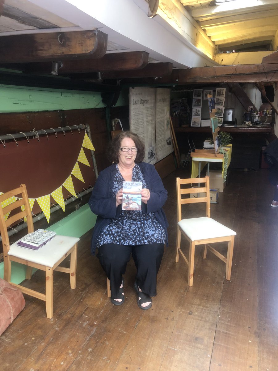 Such a lovely day at the Open Books on Barge event in Charlestown. HP authors reading from current and upcoming releases and networking, too! A busy day but a grand one! 😎😃📚@kathmorgansays @claredwyerpoet @DrPTM3 @emilyocharlotte @CornwallGroup @GDLRees @PaulaRooneyAuth