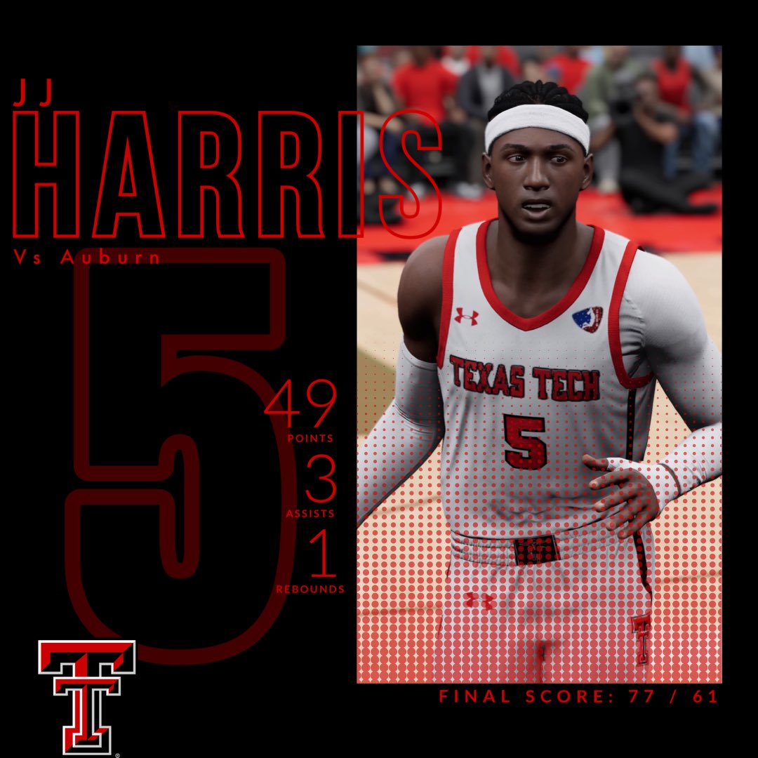 Week 4 TT vs Auburn POTG…… JJ Harris !!!