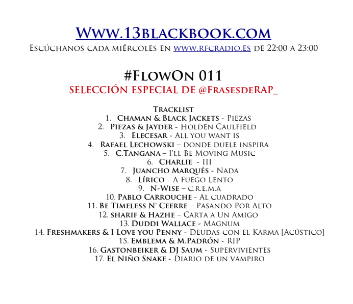 Zurdo's tweet photo. En 2013 recién vuelto de Australia lancé un ¿podcast? en una radio murciana llamado #FlowON donde ponía rap hispano y americano. Lo trasladamos a RFC Radio e incorporamos colaboraciones… lo dejé por la universidad (la dejé también 🙈)
https://t.co/EGPJtMSp0N https://t.co/82B3FXbf9Q