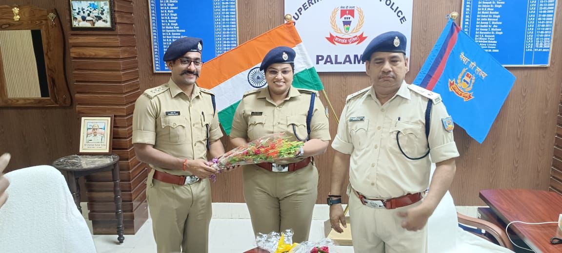 Took charge as the 70th SP of Palamu district.
Privileged and honoured to be the first lady IPS officer to be posted to the district which has a history of more than 125 years.
Jai Hind