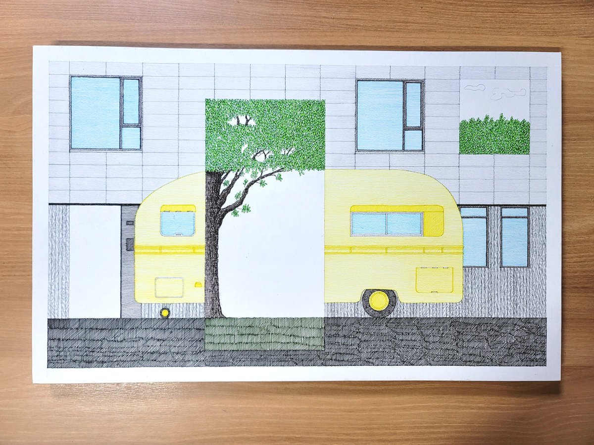 바닥 깔기 완료!