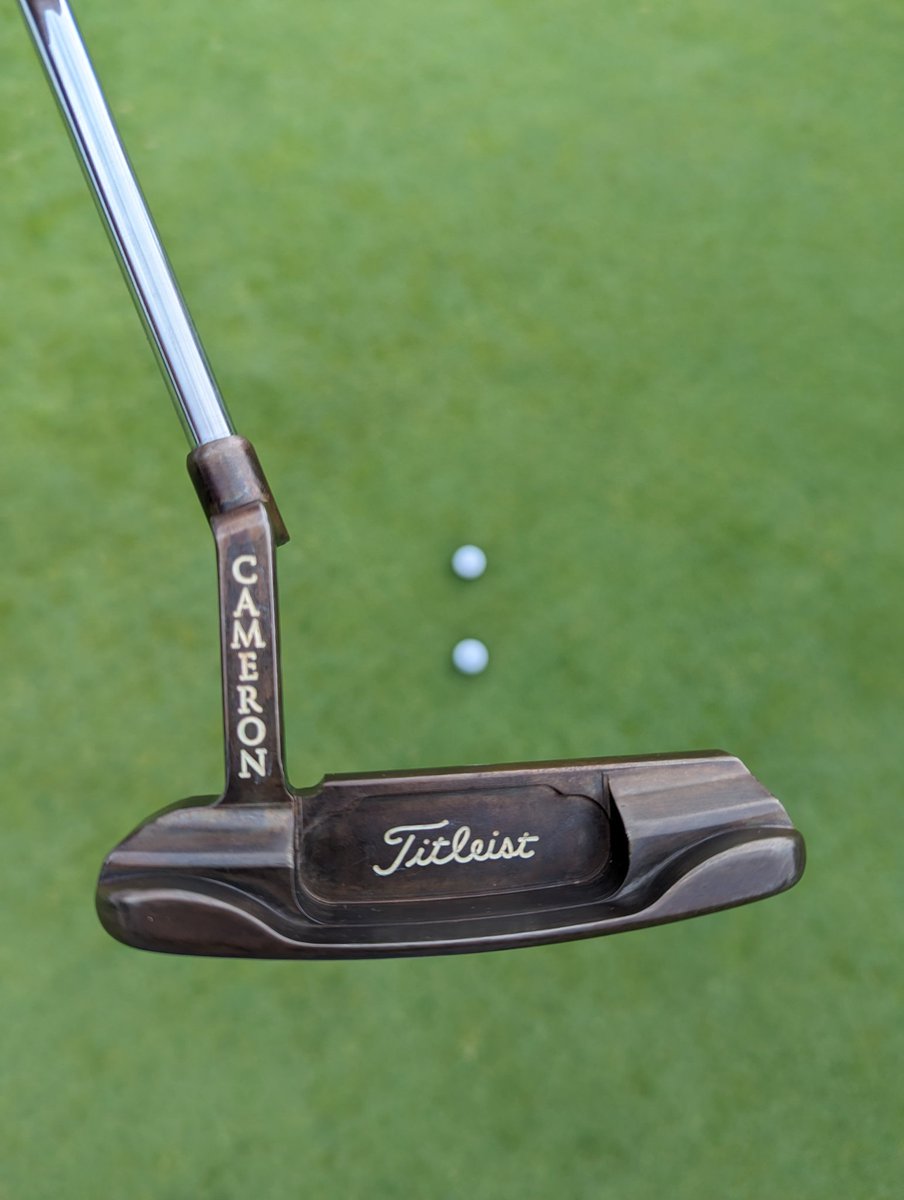 CJ_81's tweet photo. Busted out old faithful for today. Haven't gamed this since Augusta National in '98, let's see if we can roll in a few ⭕. https://t.co/GllAti5fSY