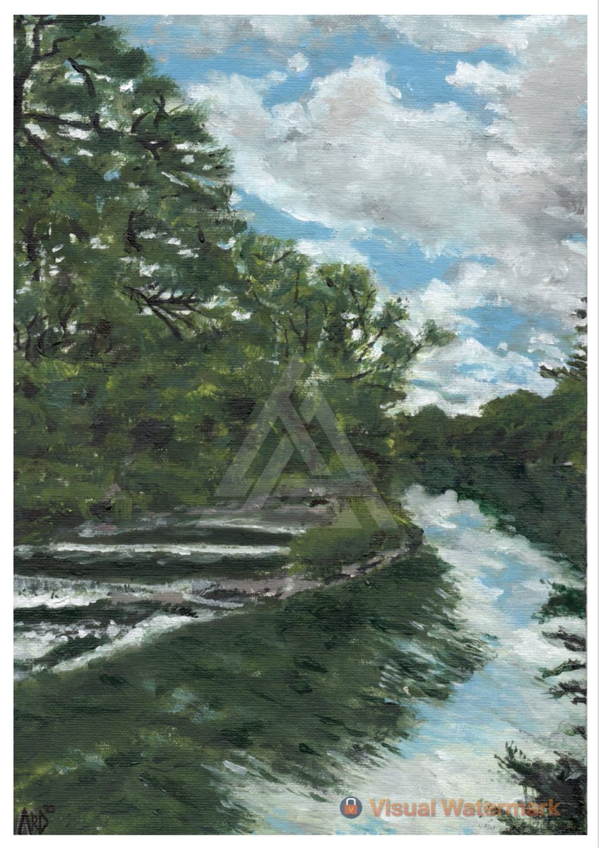 AlexanderRDrew's tweet photo. River Teifi at Newcastle Emelyn.
Oil on canvas board. https://t.co/B6cR3hLZsb