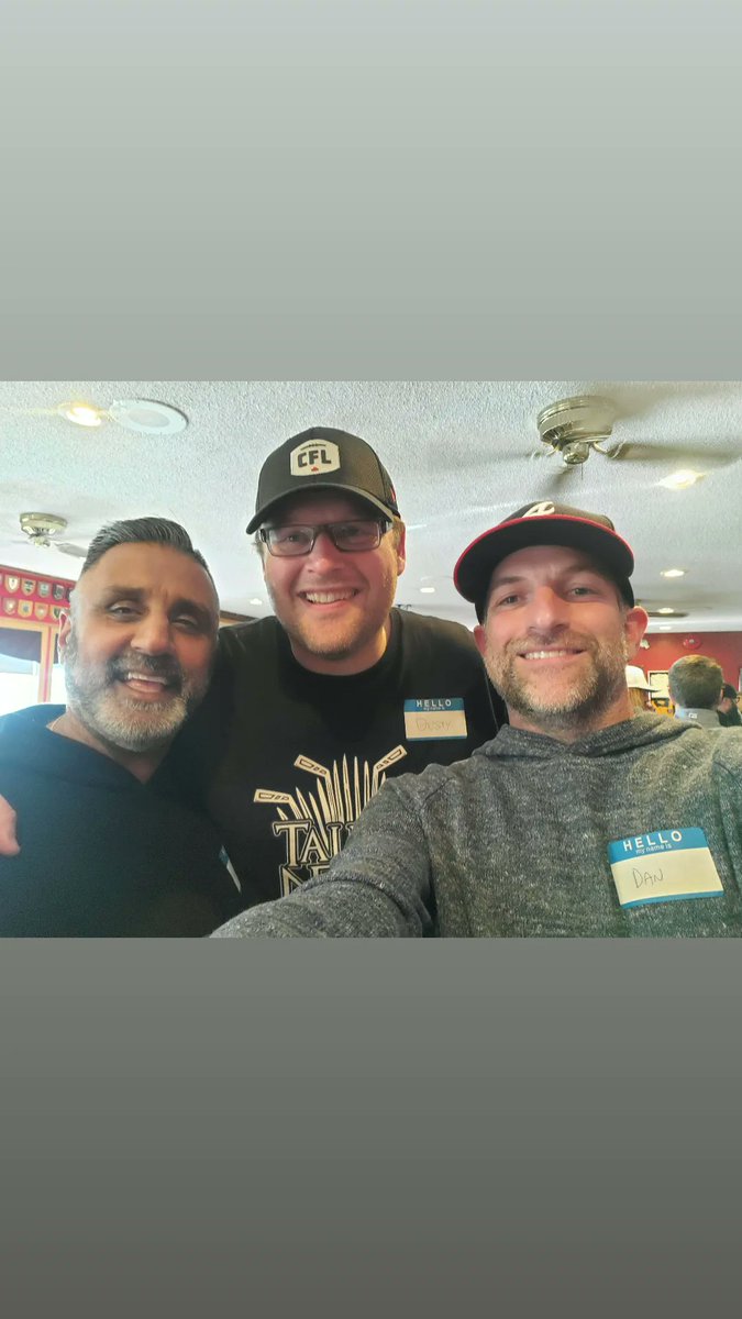 tbagg_13's tweet photo. A room full of people I have never met or spoken to before, but it felt like I knew everyone forever.  Learned Vance's name isn't really Vance, Barry the Cheater's showers aren't the same, and everyone loves yelling 'my wife'  @nielsonTSN1260
@Lieutenant_Eric #AMNastySummerBash https://t.co/ICdsZGRcPx